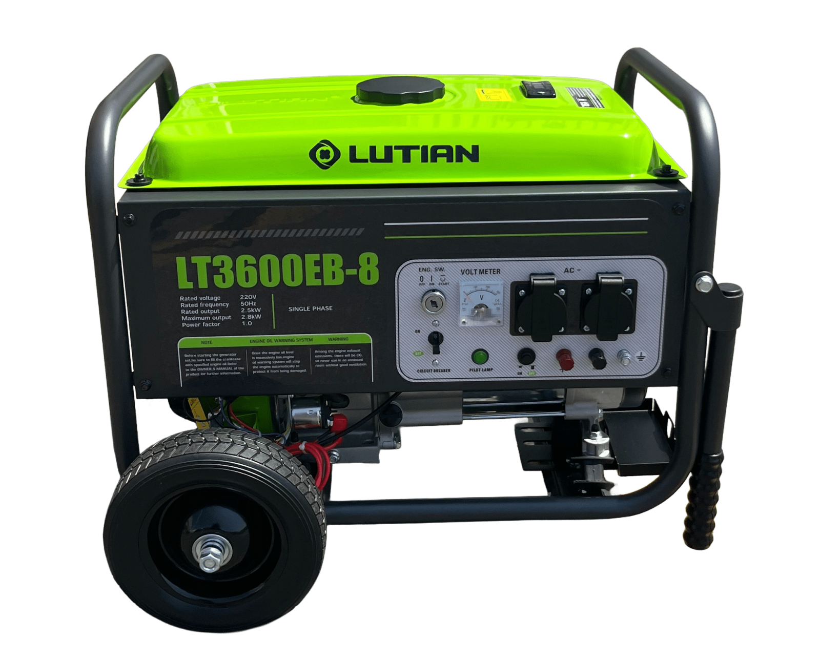 GENERADOR BENCINERO 2,5KW LUTIAN